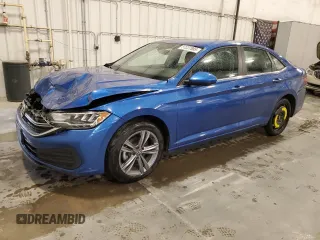 2023 Volkswagen Jetta SE with VIN 3VWEM7BUXPM026662, listed as a Copart auction lot 57227885 with 28,514 mi miles and Non repairable. Bid and sale history available at DreamBid. Image 1.