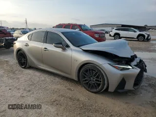 2023 Lexus IS 350 F Sport z VIN JTHGZ1B24P5071822, wystawiony jako Copart lot #54992915 z przebiegiem 17 833 mil mil oraz Szkoda całkowita • Salvage title. Historia ofert i sprzedaży dostępna na DreamBid. Obrazek 4.