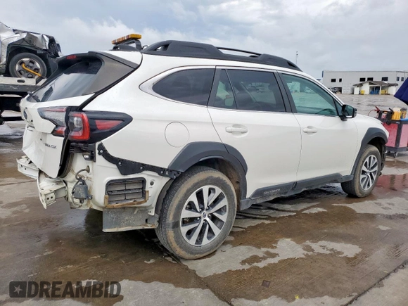 2023 Subaru Outback Premium with VIN 4S4BTAFC1P3124953, listed as a Copart auction lot 54547345 with 55,268 mi miles and Salvage title. Bid and sale history available at DreamBid. Image 3.