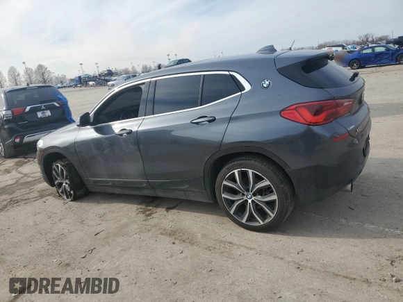 2018 BMW X2 xDrive28i with VIN WBXYJ5C39JEF78742, listed as a Copart auction lot 44026635 with Not Provided miles and Salvage Title. Bid and sale history available at carsss.com. Image 2.