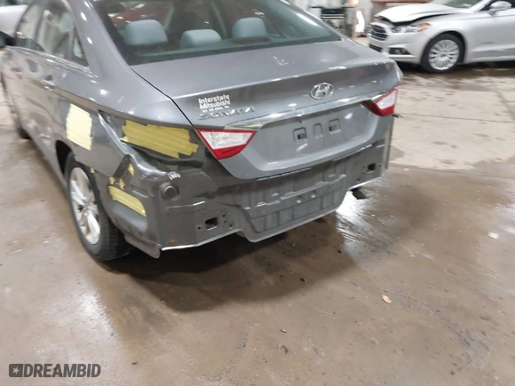 2013 Hyundai Sonata GLS PZEV with VIN 5NPEB4ACXDH655582, listed as a IAAI auction lot 41825045 with 89,448 mi miles. Bid and sale history available at carsss.com. Image 6.