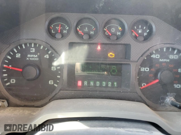 2008 Ford F-250 with VIN 1FDNF20568EE39063, listed as a Copart auction lot 81546053 with 260,163 mi miles and Salvage title. Bid and sale history available at DreamBid. Image 9.