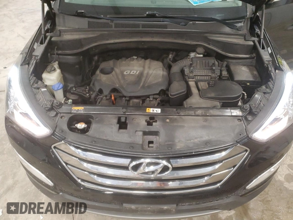 2014 Hyundai Santa Fe Sport with VIN 5XYZU3LB8EG155875, listed as a Copart auction lot 49855465 with 121,059 mi miles and Salvage Title. Bid and sale history available at carsss.com. Image 12.