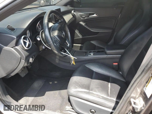 2014 Mercedes-Benz CLA 250 with VIN WDDSJ4EB1EN086751, listed as a Copart auction lot 64943325 with 118,546 mi miles and Salvage title. Bid and sale history available at DreamBid. Image 7.