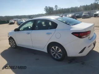 2022 Kia Rio LX with VIN 3KPA24AD5NE432475, listed as a Copart auction lot 42524575 with 18,593 mi miles and Salvage Title. Bid and sale history available at DreamBid. Image 2.