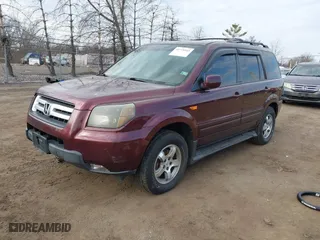 2007 Honda Pilot EX-L with VIN 2HKYF18797H518842, listed as a IAAI auction lot 41775343 with 182,312 mi miles. Bid and sale history available at carsss.com. Image 17.