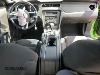 2014 Ford Mustang V6 with VIN 1ZVBP8AM5E5267551, listed as a Copart auction lot 56055935 with 153,842 mi miles and Salvage title. Bid and sale history available at DreamBid. Image 8.