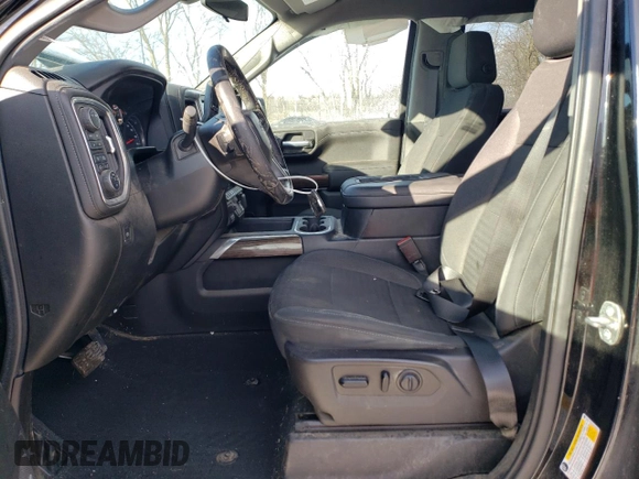 2021 Chevrolet Silverado 1500 LT Trail Boss with VIN 1GCPYFED7MZ308497, listed as a Copart auction lot 45048465 with 81,989 mi miles and Salvage Title. Bid and sale history available at DreamBid. Image 7.