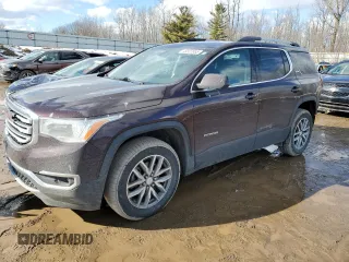 2018 GMC Acadia SLE with VIN 1GKKNLLS9JZ107204, listed as a Copart auction lot 46503955 with 107,198 mi miles and Clean Title. Bid and sale history available at DreamBid. Image 1.