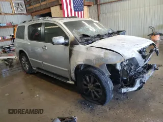 2008 Infiniti QX56 with VIN 5N3AA08C08N903198, listed as a Copart auction lot 54974815 with Not Provided miles and Clean Title. Bid and sale history available at DreamBid. Image 4.