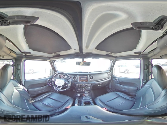 2019 Jeep Wrangler Unlimited Sahara with VIN 1C4HJXEN0KW616942, listed as a Copart auction lot 63501755 with 57,095 mi miles and Salvage title. Bid and sale history available at DreamBid. Image 15.