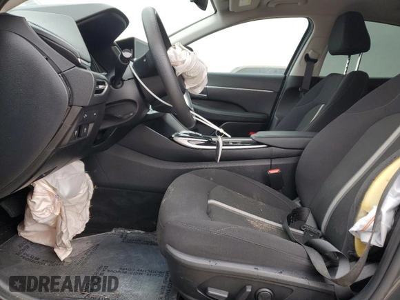 2023 Hyundai Sonata SEL with VIN KMHL64JA1PA279873, listed as a Copart auction lot 46593295 with 56,390 mi miles and Non Repairable. Bid and sale history available at DreamBid. Image 7.