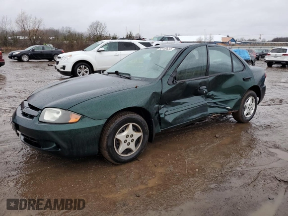 2004 Chevrolet Cavalier with VIN 1G1JC52F747318228, listed as a Copart auction lot 85100634 with 126,016 mi miles and Salvage Title. Bid and sale history available at DreamBid. Image 1.