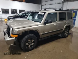 2006 Jeep Commander with VIN 1J8HG48K86C328987, listed as a Copart auction lot 47039585 with 168,367 mi miles and Salvage Title. Bid and sale history available at carsss.com. Image 1.