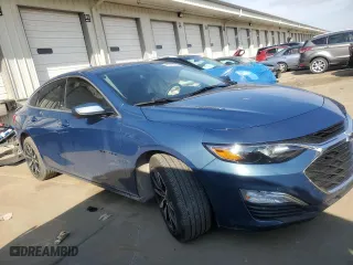 2024 Chevrolet Malibu RS with VIN 1G1ZG5ST5RF196818, listed as a Copart auction lot 43621925 with 10,954 mi miles and Salvage Title. Bid and sale history available at carsss.com. Image 4.