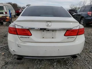 2014 Honda Accord Sedan Sport with VIN 1HGCR2F50EA278515, listed as a Copart auction lot 49825875 with 160,210 mi miles and Salvage Title. Bid and sale history available at carsss.com. Image 6.