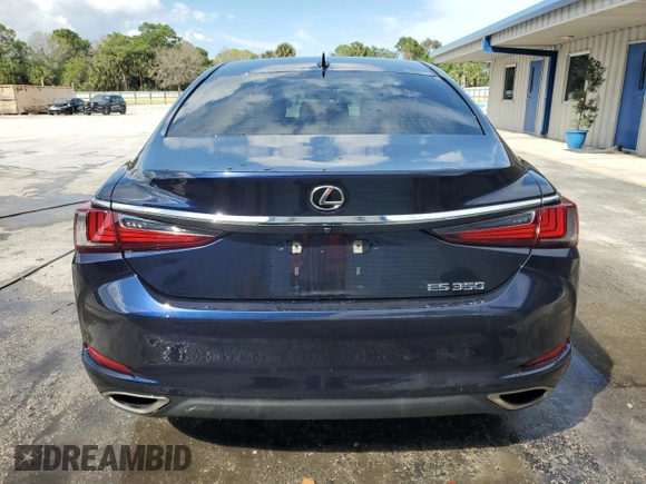 2021 Lexus ES with VIN 58ACZ1B16MU103277, listed as a Copart auction lot 47105255 with 59,111 mi miles and Non Repairable. Bid and sale history available at carsss.com. Image 6.
