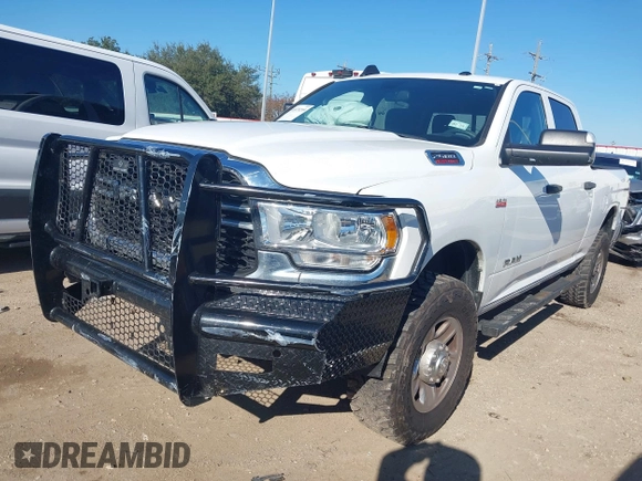 2021 Ram 2500 Tradesman with VIN 3C6UR5CJ2MG533937, listed as a IAAI auction lot 41079255 with 77,722 mi miles. Bid and sale history available at carsss.com. Image 17.