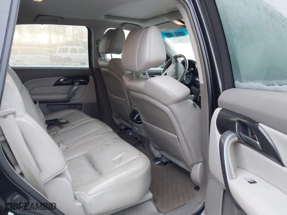 2009 Acura MDX with VIN 2HNYD28289H526548, listed as a IAAI auction lot 41350994 with 268547 miles. Bid and sale history available at carsss.com. Image 8.