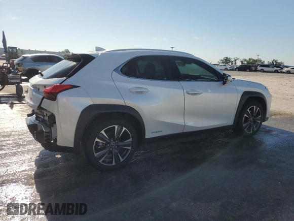 2021 Lexus UX 250h с VIN JTHP9JBH5M2041312, выставлен на аукционе Copart как лот 50294735 с пробегом 7 910 миль миль и Списание • Salvage title. История ставок и продаж доступна на DreamBid. Изображение 3.