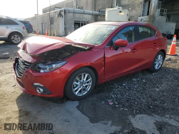 2014 Mazda 3 i Grand Touring with VIN JM1BM1M74E1193815, listed as a Copart auction lot 47897105 with 131,820 mi miles and Clean Title. Bid and sale history available at DreamBid. Image 1.