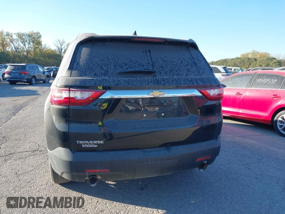 2019 Chevrolet Traverse LS with VIN 1GNERFKWXKJ198719, listed as a IAAI auction lot 40668986 with 99,917 mi miles. Bid and sale history available at carsss.com. Image 16.