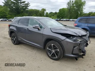 2016 Lexus RX 450h z VIN 2T2BGMCA0GC001306, wystawiony jako Copart lot #57262465 z przebiegiem 50 891 mil mil oraz Szkoda całkowita • Salvage title. Historia ofert i sprzedaży dostępna na DreamBid. Obrazek 4.