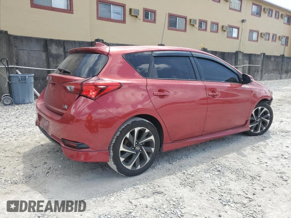 2016 Scion iM z VIN JTNKARJE2GJ516851, wystawiony jako Copart lot #54337155 z przebiegiem 173 615 mil mil oraz Szkody całkowita. Historia ofert i sprzedaży dostępna na DreamBid. Obrazek 3.