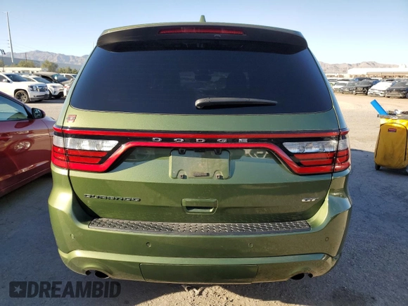 2022 Dodge Durango GT Plus with VIN 1C4RDHDGXNC102526, listed as a Copart auction lot 70362233 with 43,243 mi miles and Salvage Title. Bid and sale history available at DreamBid. Image 6.