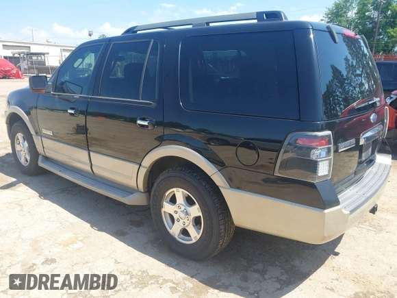 2007 Ford Expedition Eddie Bauer with VIN 1FMFU17567LA72749, listed as a IAAI auction lot 42207632 with 174,226 mi miles and . Bid and sale history available at DreamBid. Image 3.