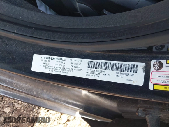 2010 Dodge Avenger SXT с VIN 1B3CC4FBXAN138770, выставлен на аукционе IAAI как лот 42174648 с пробегом Не указан миль и . История ставок и продаж доступна на DreamBid. Изображение 9.