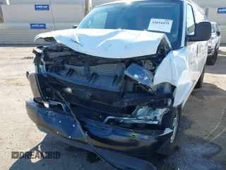2023 Chevrolet Express Cargo with VIN 1GCWGAFP9P1211380, listed as a IAAI auction lot 42654475 with 58,429 mi miles and . Bid and sale history available at DreamBid. Image 6.