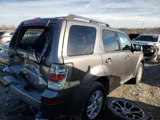 2010 Mercury Mariner Premier with VIN 4M2CN8H7XAKJ23528, listed as a Copart auction lot 84223444 with 0 mi miles and Salvage Title. Bid and sale history available at carsss.com. Image 3.