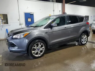 2013 Ford Escape SEL с VIN 1FMCU9H97DUB84419, выставлен на аукционе Copart как лот 59349825 с пробегом 160 113 миль миль и Списание • Salvage title. История ставок и продаж доступна на DreamBid. Изображение 1.