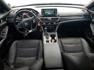 2019 Honda Accord Sport with VIN 1HGCV1F39KA006495, listed as a Copart auction lot 44598025 with 172,853 mi miles and Salvage Title. Bid and sale history available at DreamBid. Image 8.