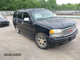 2003 GMC Yukon Denali z VIN 1GKEK63U23J155699, wystawiony jako IAAI lot #42419936 z przebiegiem 197 218 mil mil oraz . Historia ofert i sprzedaży dostępna na DreamBid. Obrazek 1.
