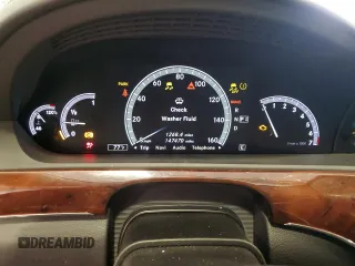 2012 Mercedes-Benz S 550 with VIN WDDNG9EB4CA472903, listed as a Copart auction lot 54872435 with 147,471 mi miles and Salvage Title. Bid and sale history available at DreamBid. Image 9.