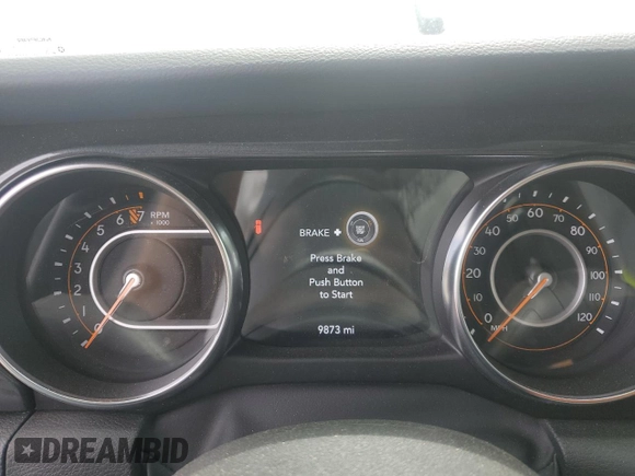 2022 Jeep Wrangler Unlimited Sport S z VIN 1C4HJXDG9NW149351, wystawiony jako Copart lot #54513615 z przebiegiem 9 873 mil mil oraz Szkoda całkowita • Salvage title. Historia ofert i sprzedaży dostępna na DreamBid. Obrazek 9.