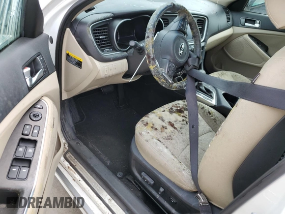 2016 Kia Optima Hybrid EX with VIN KNAGN4AD1G5094117, listed as a Copart auction lot 75078234 with 0 mi miles and Salvage Title. Bid and sale history available at carsss.com. Image 8.
