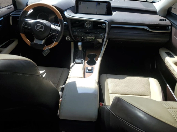 2017 Lexus RX with VIN 2T2ZZMCA6HC092916, listed as a Copart auction lot 50462515 with 97,321 mi miles and Salvage Title. Bid and sale history available at carsss.com. Image 8.