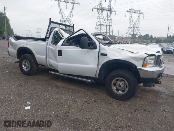 2004 Ford F-250 XL z VIN 1FTNX21L14EA34902, wystawiony jako IAAI lot #42610827 z przebiegiem Nie podano mil oraz . Historia ofert i sprzedaży dostępna na DreamBid. Obrazek 1.