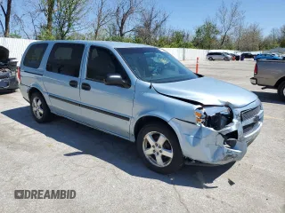 2007 Chevrolet Uplander LS Fleet z VIN 1GNDV23127D208717, wystawiony jako Copart lot #52704335 z przebiegiem 244 542 mil mil oraz Czysty tytuł • Clean title. Historia ofert i sprzedaży dostępna na DreamBid. Obrazek 4.