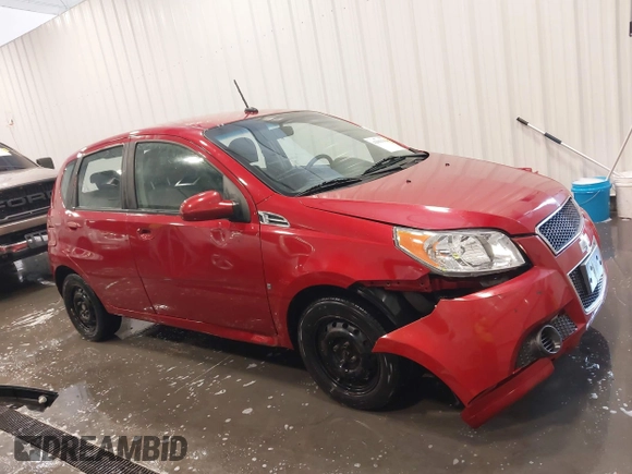 2009 Chevrolet Aveo 1LT with VIN KL1TD66E89B615900, listed as a IAAI auction lot 42061164 with 117,724 mi miles and . Bid and sale history available at DreamBid. Image 13.