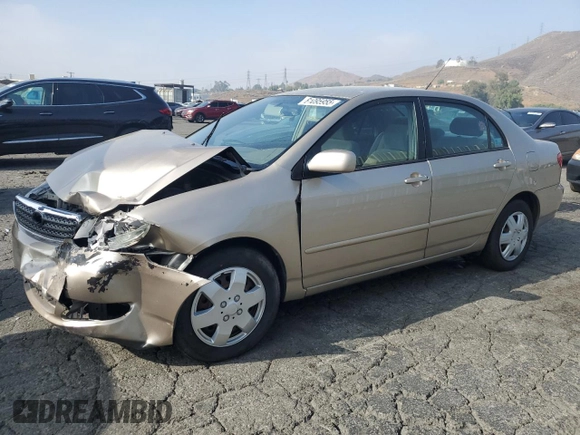 2006 Toyota Corolla CE with VIN 1NXBR32EX6Z645549, listed as a Copart auction lot 61095955 with 87,794 mi miles and Salvage title. Bid and sale history available at DreamBid. Image 1.