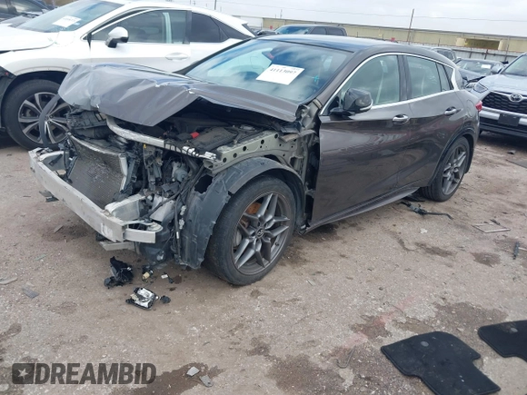 2017 Infiniti QX30 Sport with VIN SJKCH5CP8HA024092, listed as a IAAI auction lot 41113097 with 82,360 mi miles and . Bid and sale history available at DreamBid. Image 17.