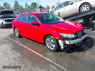 2016 Honda Civic Sedan LX with VIN 2HGFC2F51GH568751, listed as a IAAI auction lot 41826325 with 108,576 mi miles. Bid and sale history available at carsss.com. Image 1.