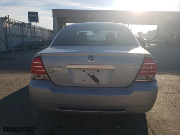2005 Mercury Montego Premier with VIN 1MEFM43165G608323, listed as a Copart auction lot 77156404 with 138,150 mi miles and Salvage Title. Bid and sale history available at carsss.com. Image 6.