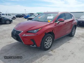 2021 Lexus NX with VIN JTJDARBZ5M5021009, listed as a IAAI auction lot 41894337 with 38,306 mi miles. Bid and sale history available at carsss.com. Image 2.