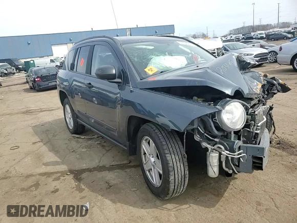 2008 Jeep Compass Sport with VIN 1J8FT47W98D732241, listed as a Copart auction lot 50194295 with Not Provided miles and Salvage Title. Bid and sale history available at carsss.com. Image 12.