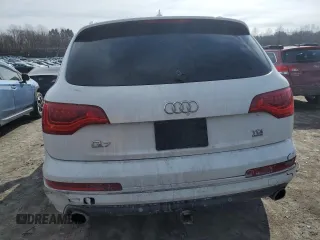2014 Audi Q7 Prestige with VIN WA1VMAFE9ED015917, listed as a Copart auction lot 46307475 with 148,033 mi miles and Salvage title. Bid and sale history available at DreamBid. Image 6.